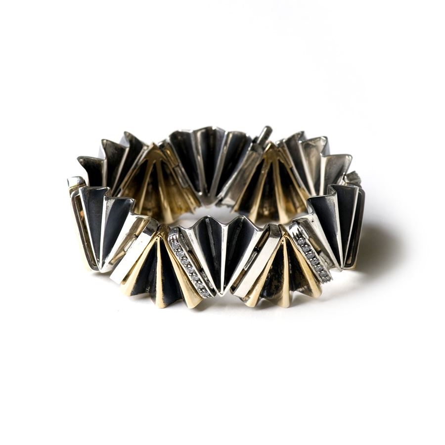 Bicolor 'fan' bracelet VENTAGLI | BR VENTAGBR